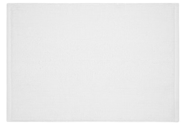 Bílá bavlněná koupelnová předložka Kave Home Yeni 50 x 70 cm