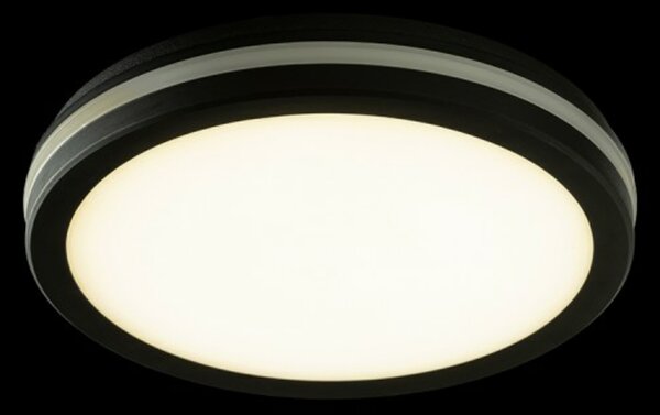 RED - DESIGN RENDL RENDL SONO 30 přisazené svítidlo černá plast 230V LED 30W IP65 3000K/4000K/6000K R14298