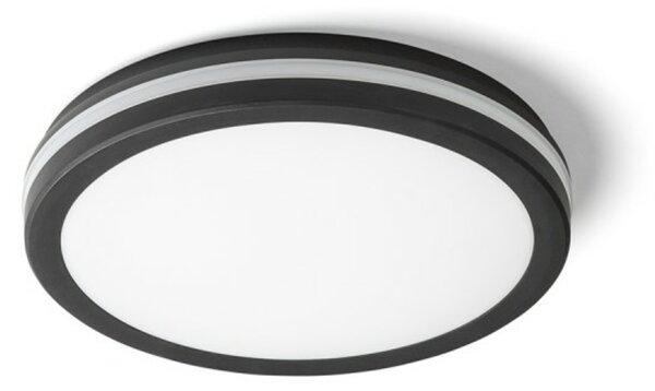 RED - DESIGN RENDL RENDL SONO 30 přisazené svítidlo černá plast 230V LED 30W IP65 3000K/4000K/6000K R14298