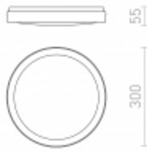 RED - DESIGN RENDL RENDL SONO 30 přisazené svítidlo černá plast 230V LED 30W IP65 3000K/4000K/6000K R14298