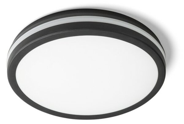 RED - DESIGN RENDL RENDL SONO 40 přisazené svítidlo černá plast 230V LED 40W IP65 3000K/4000K/6000K R14300