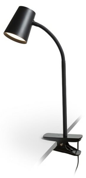 RED - DESIGN RENDL RENDL VERINA DIMM lampa na klipu černá 230V LED 4.5W 100° 3000K R14283