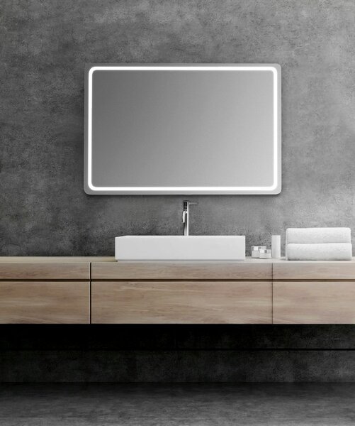 Sapho Sapho, NYX kulaté zrcadlo s LED osvětlením, průměr 50cm, NY500
