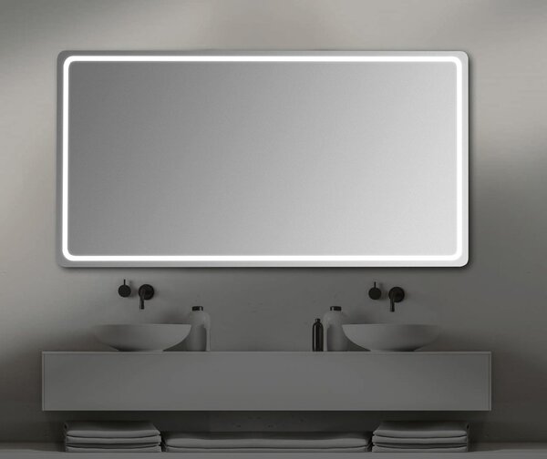 Sapho Sapho, NYX kulaté zrcadlo s LED osvětlením, průměr 50cm, NY500