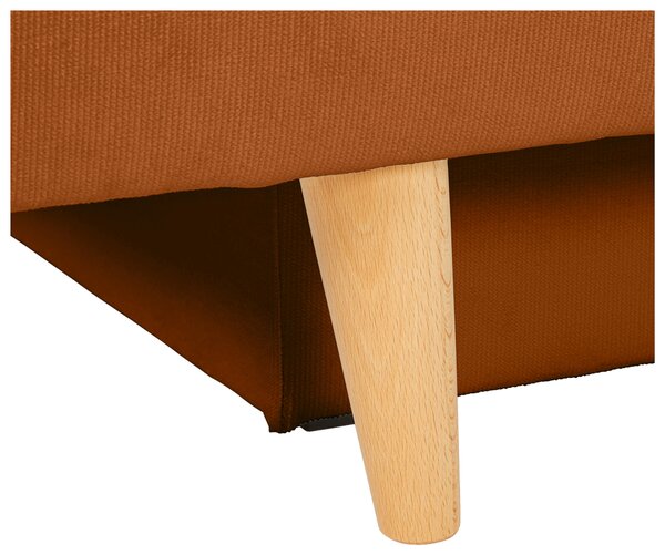 ROZKLÁDACÍ POHOVKA, textil, rezavá Carryhome - Rozkládací pohovky, Online Only