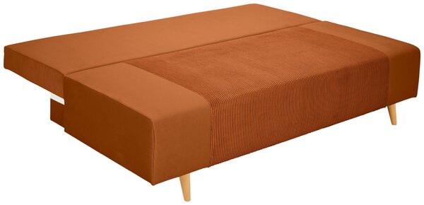 ROZKLÁDACÍ POHOVKA, textil, rezavá Carryhome - Rozkládací pohovky, Online Only