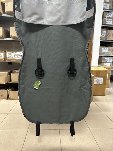 Autopotah z jehněčí kožešiny Premium Fellhof tmavě šedá