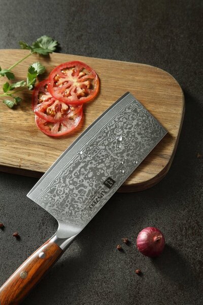 Univerzální kuchyňský čínský nůž TAO XinZuo Yu B13R 7" - XinZuo.cz