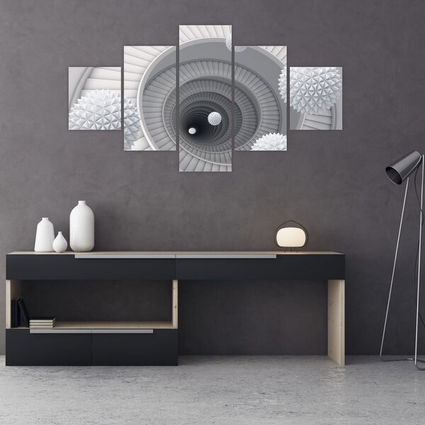 Obraz 3D abstrakce (125x70 cm)