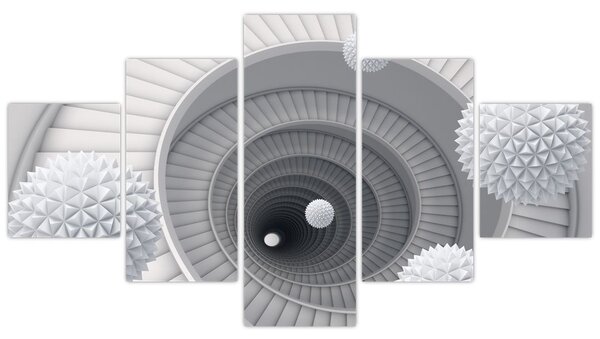 Obraz 3D abstrakce (125x70 cm)