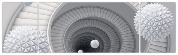 Obraz 3D abstrakce (170x50 cm)
