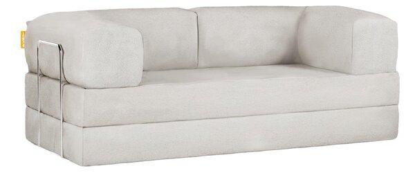 Béžová rozkládací pohovka z textilie bouclé 180 cm Bloom – TemaHome