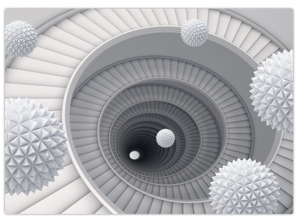 Obraz 3D abstrakce (70x50 cm)