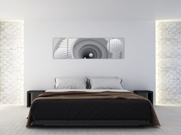 Obraz 3D abstrakce (170x50 cm)
