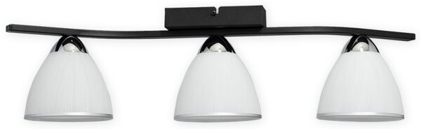Stropní svítidlo Lemir O3253 P3 CZA+CH FABER černá + chrom