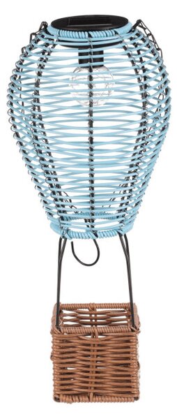 Solární lucerna balón s LED osvětlením PLA113 BLUE-L