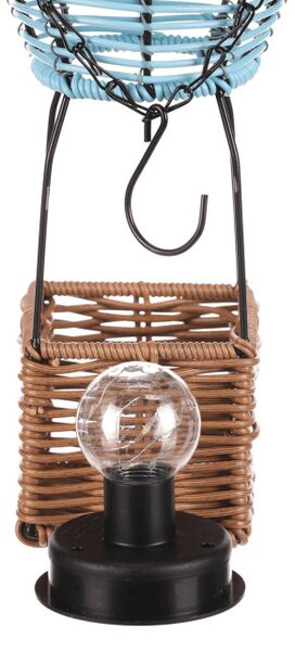 Solární lucerna balón s LED osvětlením PLA113 BLUE-L