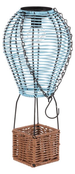 Solární lucerna balón s LED osvětlením PLA113 BLUE-L
