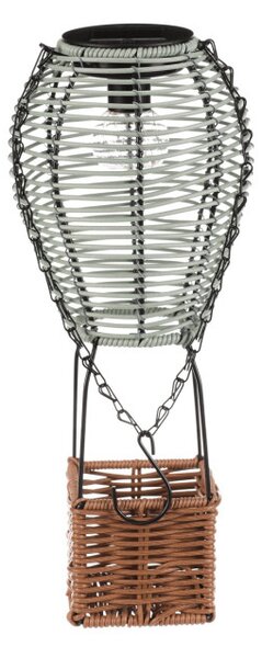 Solární lucerna balón s LED osvětlením PLA113 GRN-S