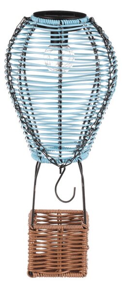 Solární lucerna balón s LED osvětlením PLA113 BLUE-L