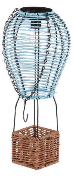 Solární lucerna balón s LED osvětlením PLA113 BLUE-L
