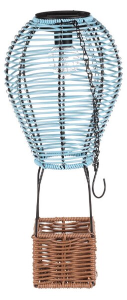Solární lucerna balón s LED osvětlením PLA113 BLUE-L