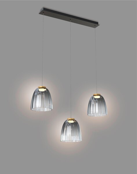 ZÁVĚSNÉ LED SVÍTIDLO, 90/22/150 cm - Závěsná LED svítidla
