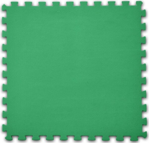 BABY Pěnový koberec tl. 2 cm - tmavě zelený 1 díl