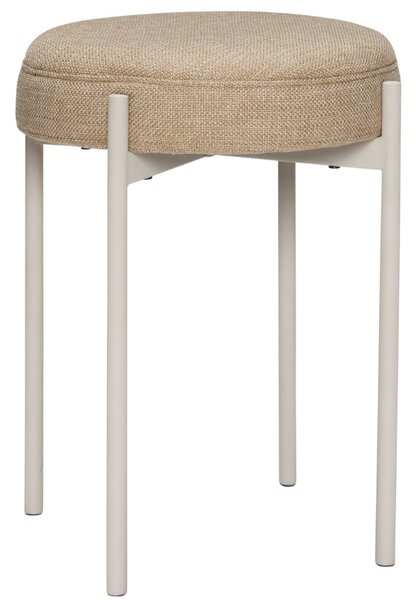 Béžová čalouněná stolička Hübsch Silo 45 cm