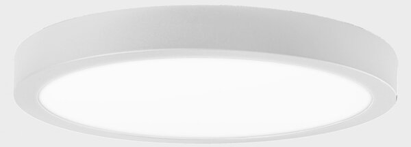 KOHL-Lighting Stropní LED svítidlo Disc slim ø 14,5 cm, bílé, 12W Teplota světla: Teplá bílá - 3000 K, Stmívání: 1-10V - Externí zdroj
