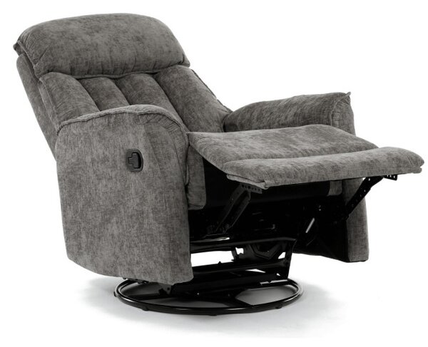 Polohovací křeslo šedé TV-H9327 GREY2
