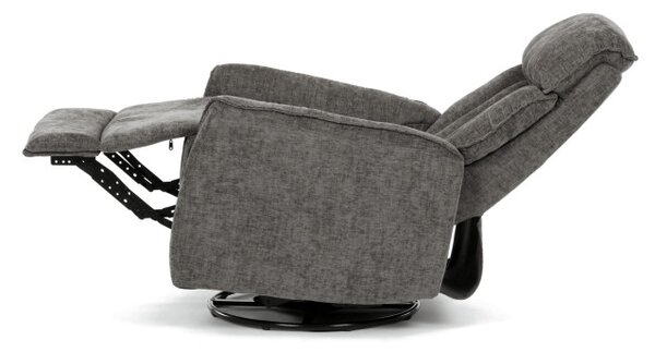 Polohovací křeslo šedé TV-H9327 GREY2