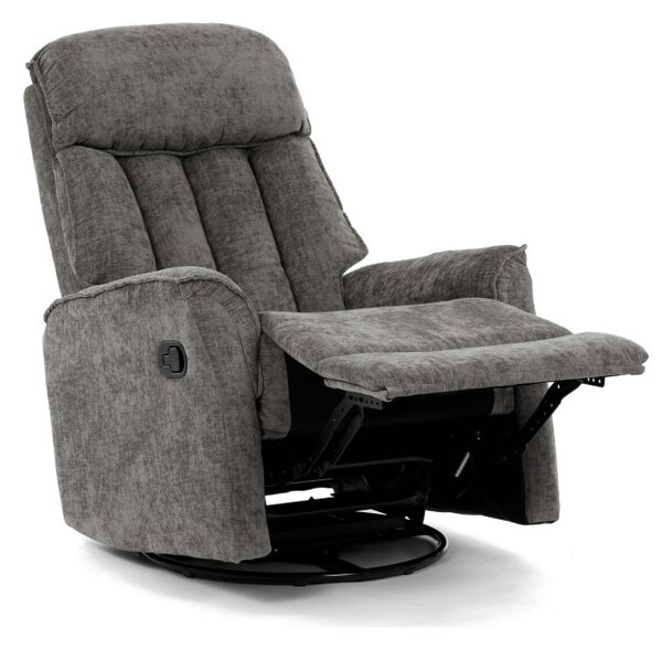 Polohovací křeslo šedé TV-H9327 GREY2