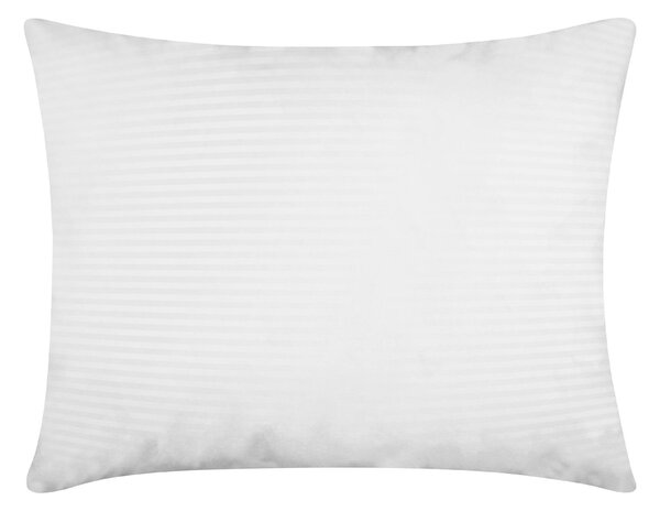 DARRÉ Saténové povlečení Pruh 8mm - bílá Velikost: 140 x 200 + 70 x 90