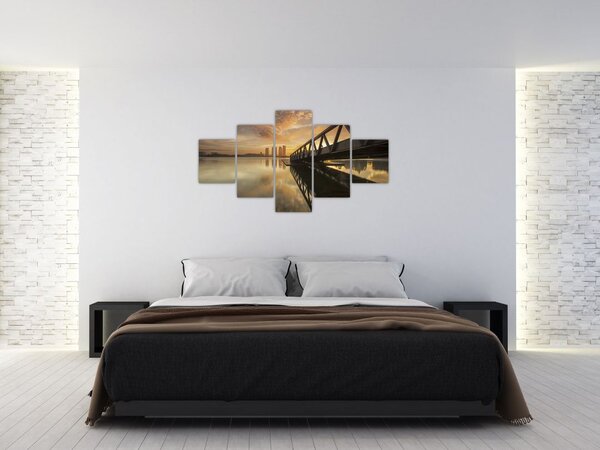 Obraz mola (125x70 cm)