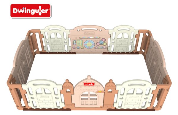 Dwinguler Karamelový hrad - Play mat - 2,4m X 1,5m X 78,3cm