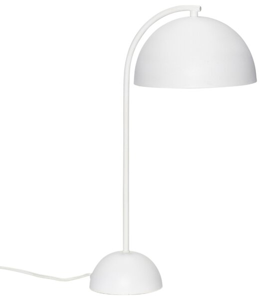 DNYMARIANNE -25% Bílá kovová stolní lampa Hübsch Form