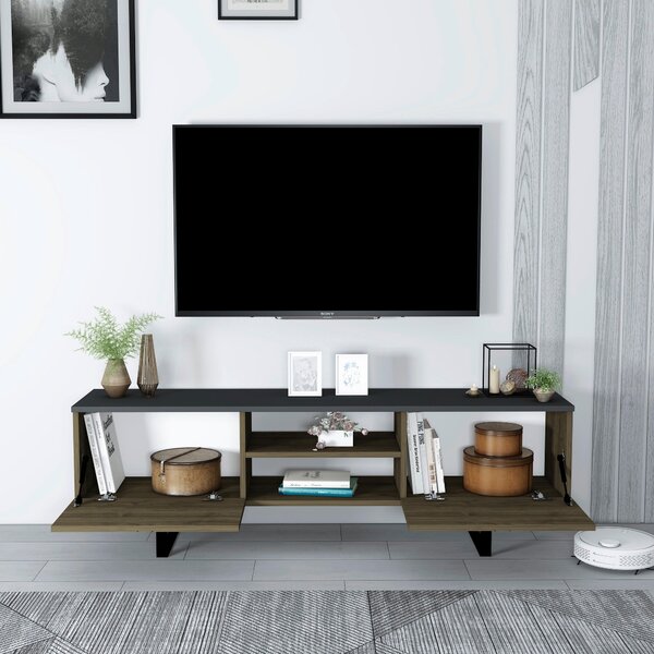 NÍZKÁ KOMODA, tmavý dub, 160/50/35 cm Livetastic - Online Only TV příslušenství, Online Only