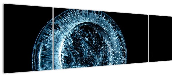 Obraz ledové kapky (170x50 cm)