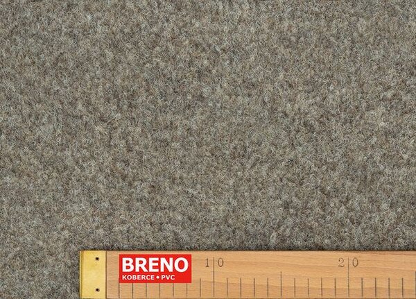 Breno Metrážový koberec ZENITH (SANTANA, ZERO) 62 béžový, šíře 400 cm, Vícebarevné/Béžová
