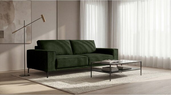 Zelená žinylková pohovka 224 cm Copenhagen – Scandic