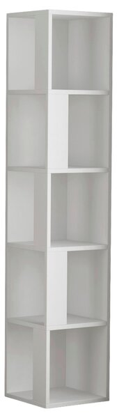 ROHOVÝ REGÁL, bílá, 32/159/32 cm Livetastic - Online Only regály & police, Online Only