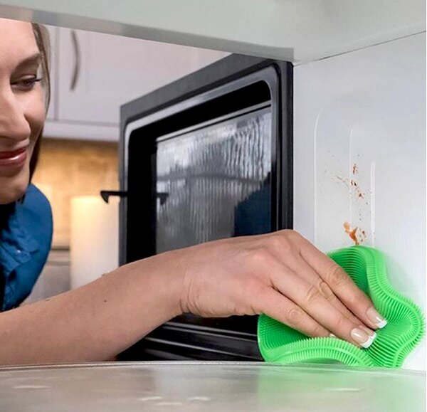 Antibakteriální silikonová houbička