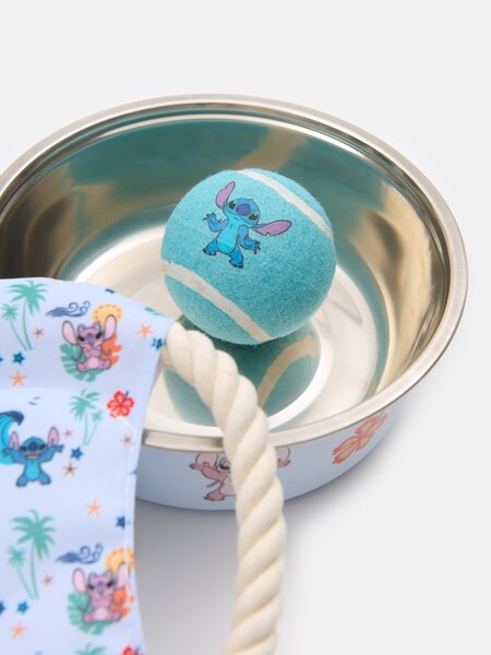 Sinsay - Sada pro psa Stitch s miskou a 2 hračkami - modrá