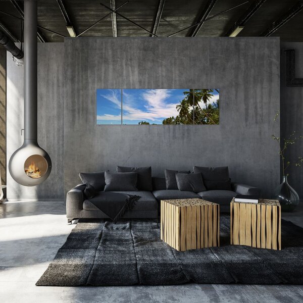Obraz pláže (170x50 cm)