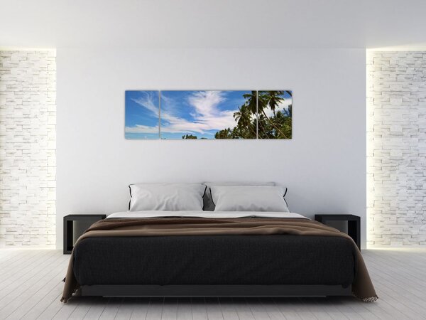 Obraz pláže (170x50 cm)
