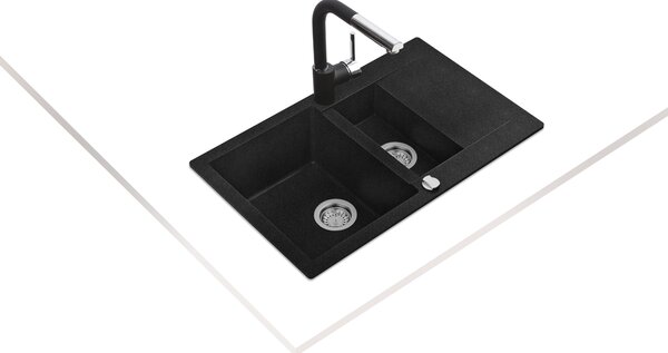 Teka Clivo granitový dřez 80x49.5 cm šedá/grafitová/onyx 40148020