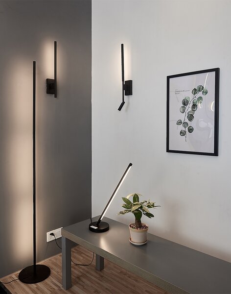 Mantra 6700 Torch, bílé nástěnné svítidlo LED 6W 3000K, výška 47cm