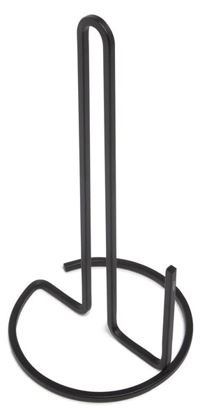 Černý ocelový držák na kuchyňské utěrky ø 17 cm Squire – Umbra