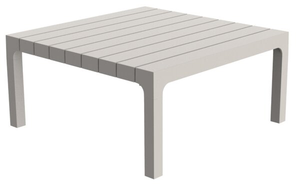 VONDOM Béžový plastový zahradní stolek SPRITZ 59 x 59 cm